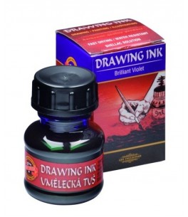 Artist Encre dessin Violet