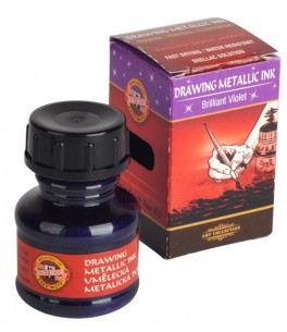 Encre-métallique VIOLETTE