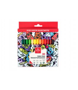 Kleurstiften teenage, driekantig, 30 kleuren