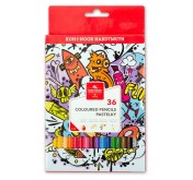 Kleurpotloden teenage, 36 kleuren
