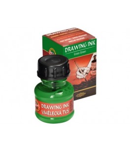 ARTIST Encre dessin l'herbe verte