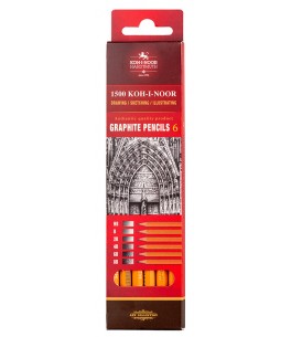 ENSEMBLE DE CRAYONS GRAPHITE 1501