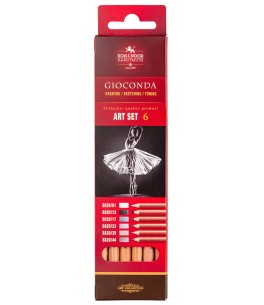 Set de crayons d'artistes pastels tendres 8826