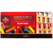Halve soft pastels set  à 24 st.