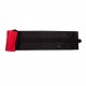 roll pencil case 72 pcs red