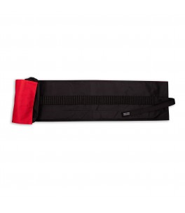 roll pencil case 72 pcs red