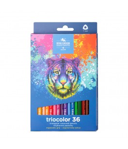 Tiger triangular pencils 36