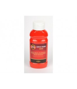 ACRYLIC COLOUR 500ML LIGHT RED 0300