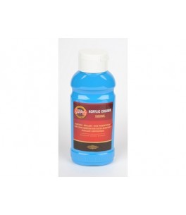 ACRYLIC COLOUR 500ML CYAN 0405
