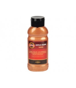 ACRYLIC COLOUR 500ML BRONZE 0840