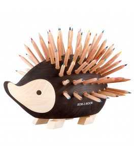 Hérisson-grand + crayons