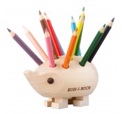 Mini-hérisson naturel rempli