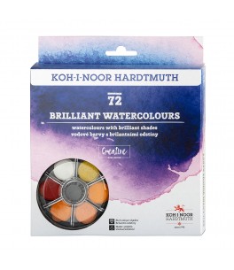 ROUND BRILLIANT WATER COLOURS 72