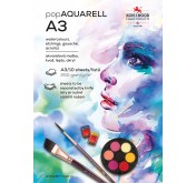 Aquarelblok A3 250g/m² 10