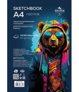 Schets blok A4 80g/m² 40