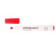 Whiteboard marker, round nib red