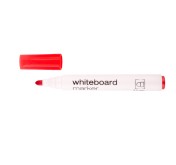 Whiteboard marker, round nib red