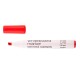 Whiteboard marker red, chisel nib