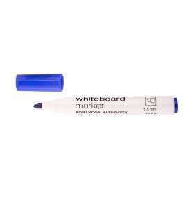 Whiteboard marker red, chisel nib