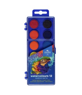 Aquarelle 12 x Ø 22,5 mm