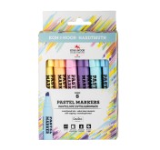 KIN MARKERS 2406 PASTEL SET VAN 6 KLEUREN