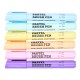 KIN MARKERS 2409 PASTEL SET VAN 6 KLEUREN
