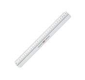 Metalen liniaal 30cm  met handvat 9101