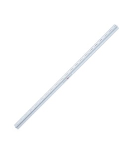 Metalen liniaal 80 cm met handvat 910108