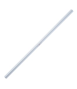 Metalen liniaal 100cm met handvat 910110