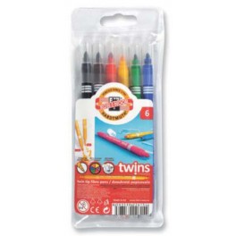 Twin tip, set à 6 pcs.