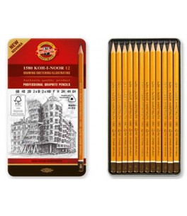 Grafietpotlood driekantig 1582