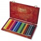 POLYCOLOR Crayon de couleur 3895 boîte en bois à 36 pc