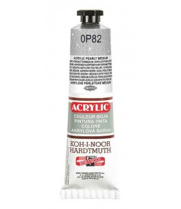 Milieu de peinture nacrée